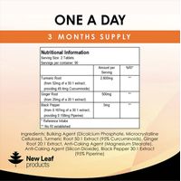 New Leaf Turmeric Curcumin & Ginger